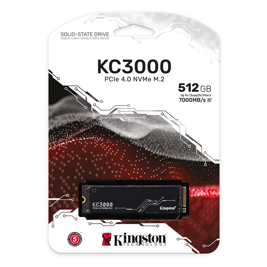 ssd disk kc3000 pcie 4.0 nvme m.2 – kapacita = 512 gb