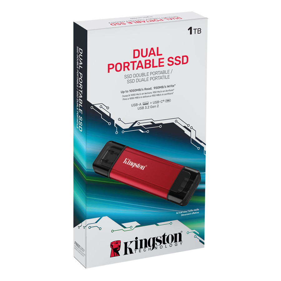 duální přenosný ssd disk – číslo dílu=spsd2tb