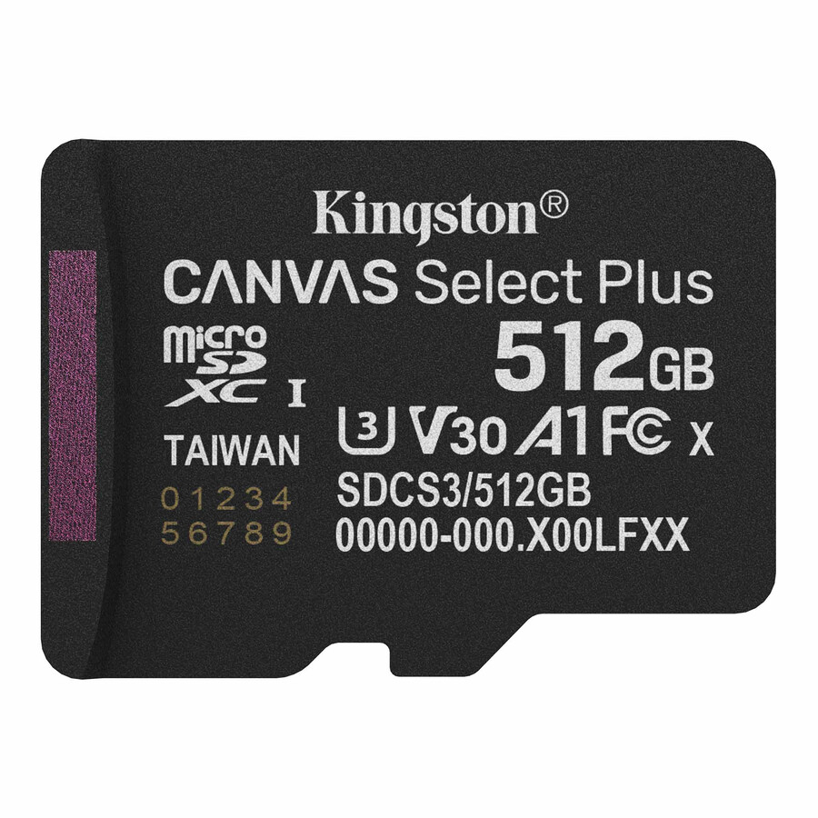 paměťová karta microsd canvas select plus - kapacita=128gb adaptér=sd adaptér