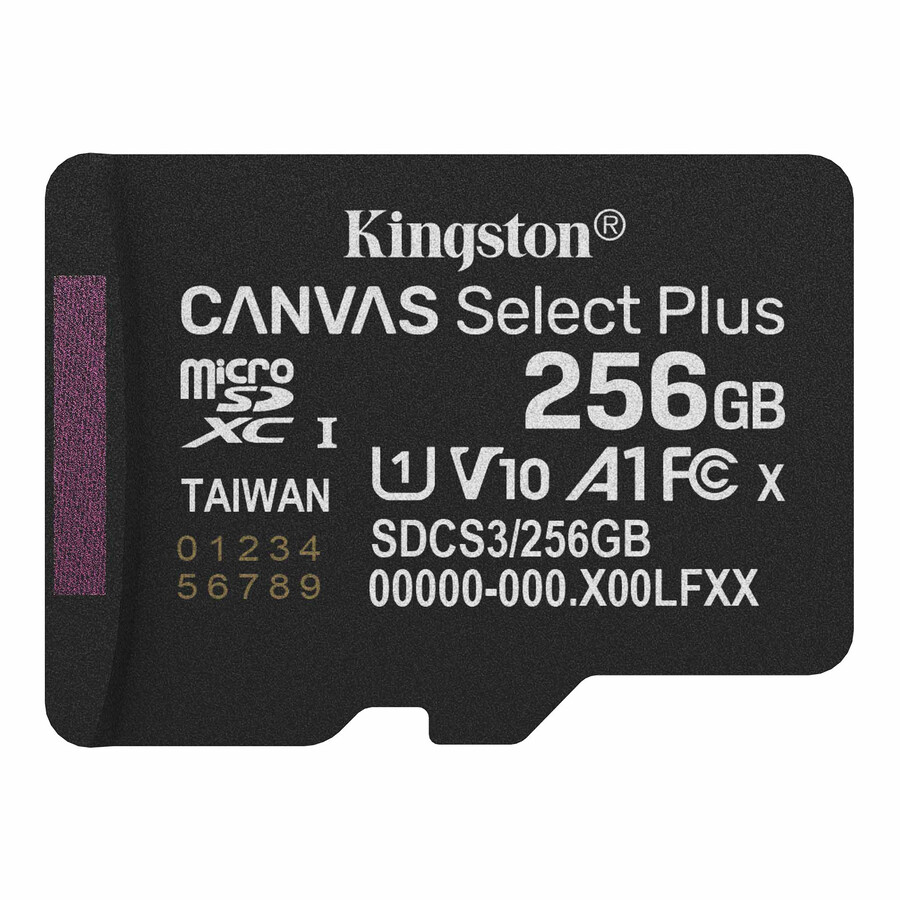 paměťová karta microsd canvas select plus - kapacita=128gb adaptér=žádný