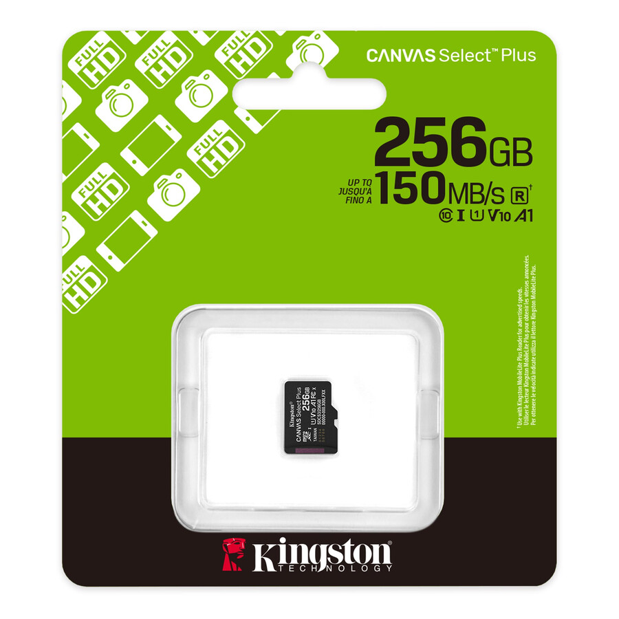 paměťová karta microsd canvas select plus - kapacita=128gb adaptér=žádný