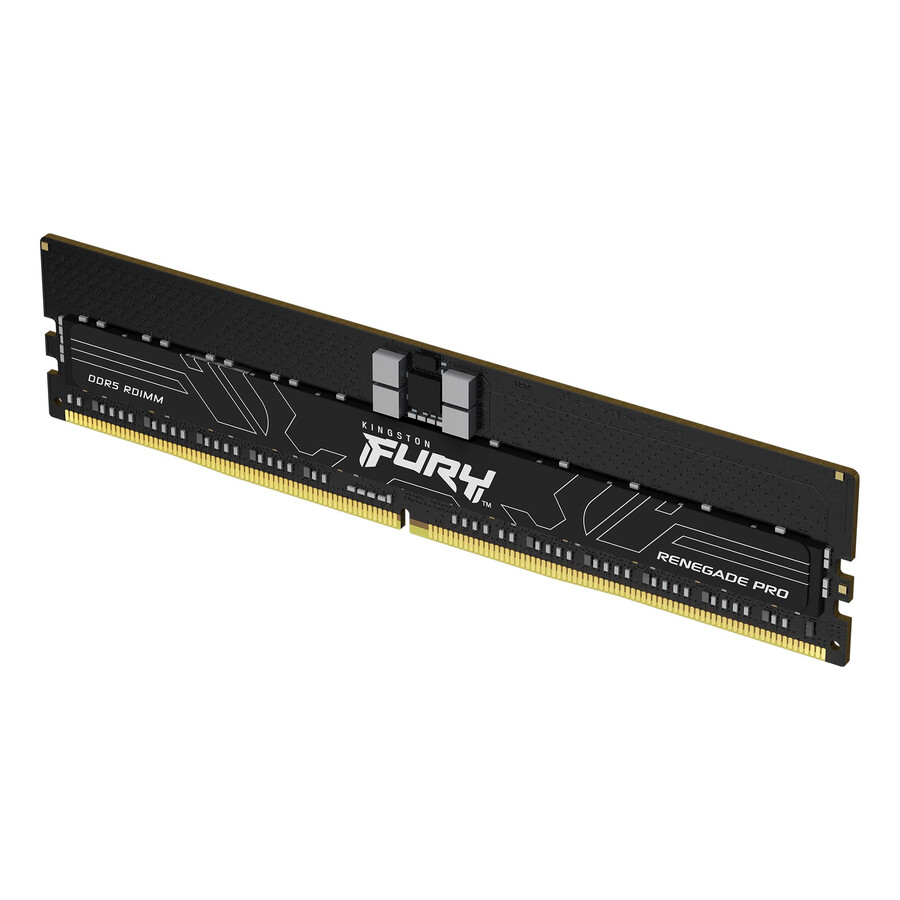 paměť kingston fury renegade pro ddr5 rdimm - rychlost = 6800 mts celková kapacita sada = 32 gb sada = jeden modul hustota paměti dram = 16 gb typ bitového profilu = intel xmp