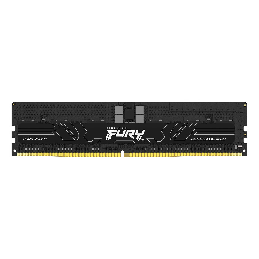 paměť kingston fury renegade pro ddr5 rdimm - rychlost = 4800 mts celková kapacita sada = 32 gb sada = jeden modul hustota paměti dram = 16 gb typ profilu = plug n play