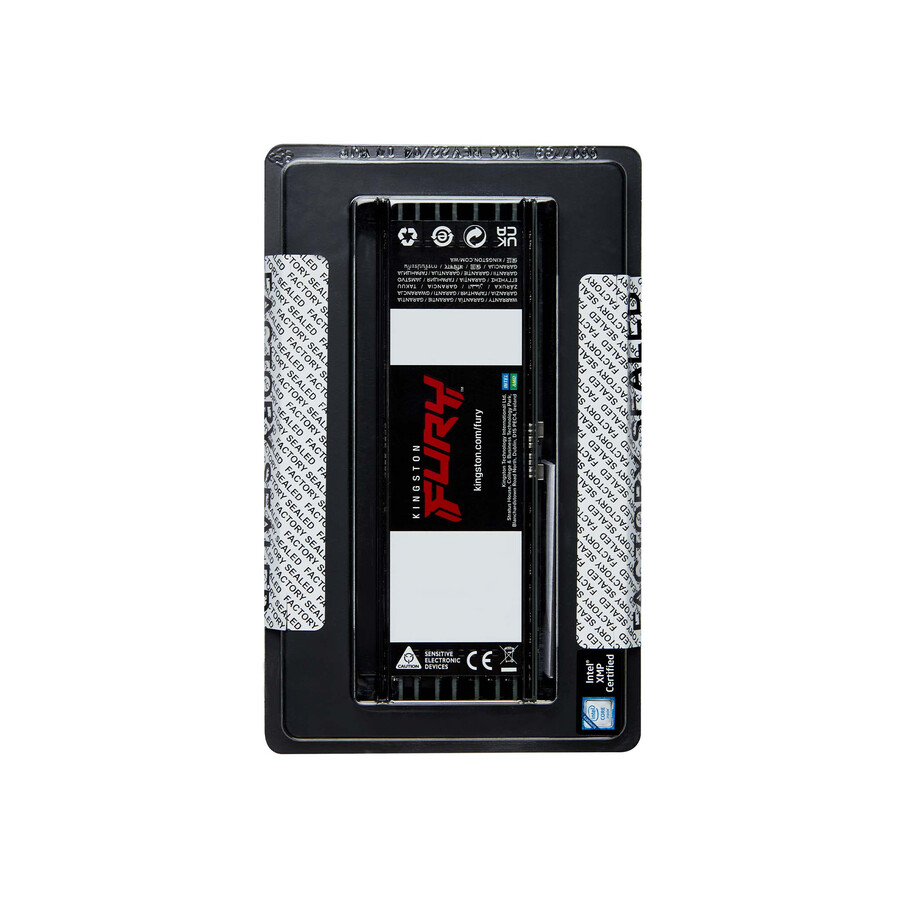 paměť kingston fury renegade pro ddr5 rdimm - rychlost = 4800 mts celková kapacita sada = 32 gb sada = jeden modul hustota paměti dram = 16 gb typ profilu = plug n play