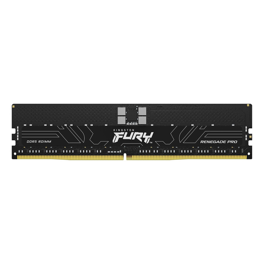 paměť kingston fury renegade pro ddr5 rdimm - rychlost = 6800 mts celková kapacita sada = 16 gb sada = jeden modul hustota paměti dram = 16 gb typ bitového profilu = intel xmp