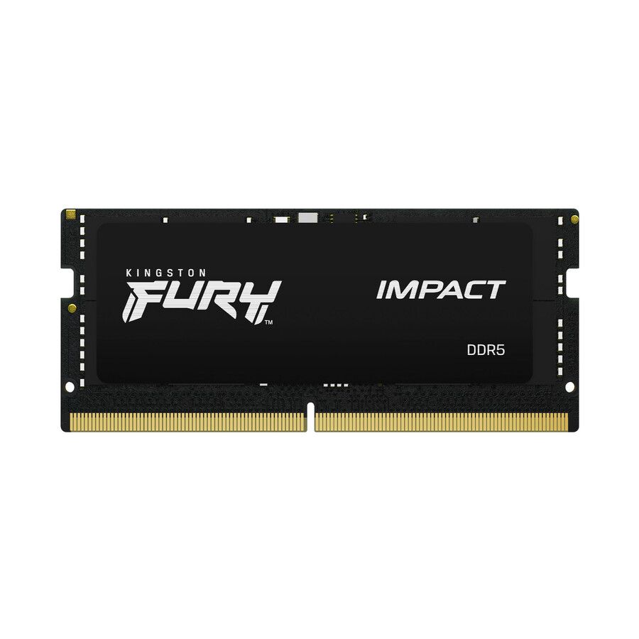 paměť kingston fury impact ddr5 - rychlost = 4800 mts celková kapacita sada = 64 gb sada = sada 2 ram hustota = 16 gb typ bitového profilu = plug n play