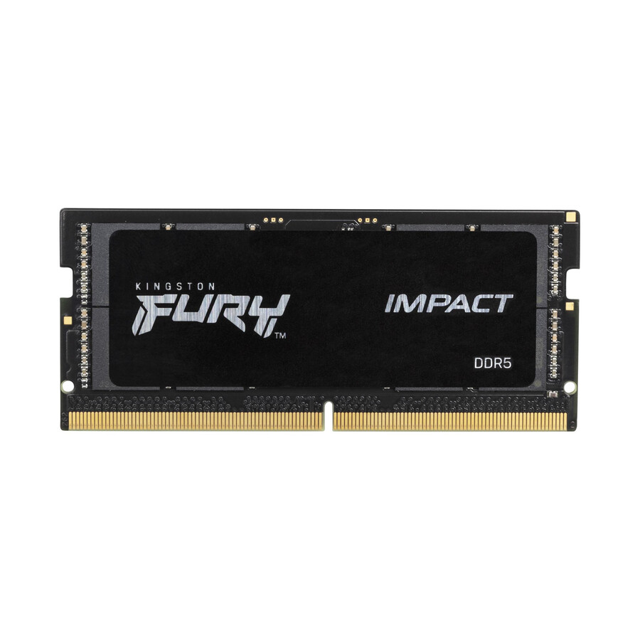 paměť kingston fury impact ddr5 - rychlost = 5600 mts celková kapacita sada = 64 gb sada = sada 2 ram hustota = 16 gb typ bitového profilu = plug n play