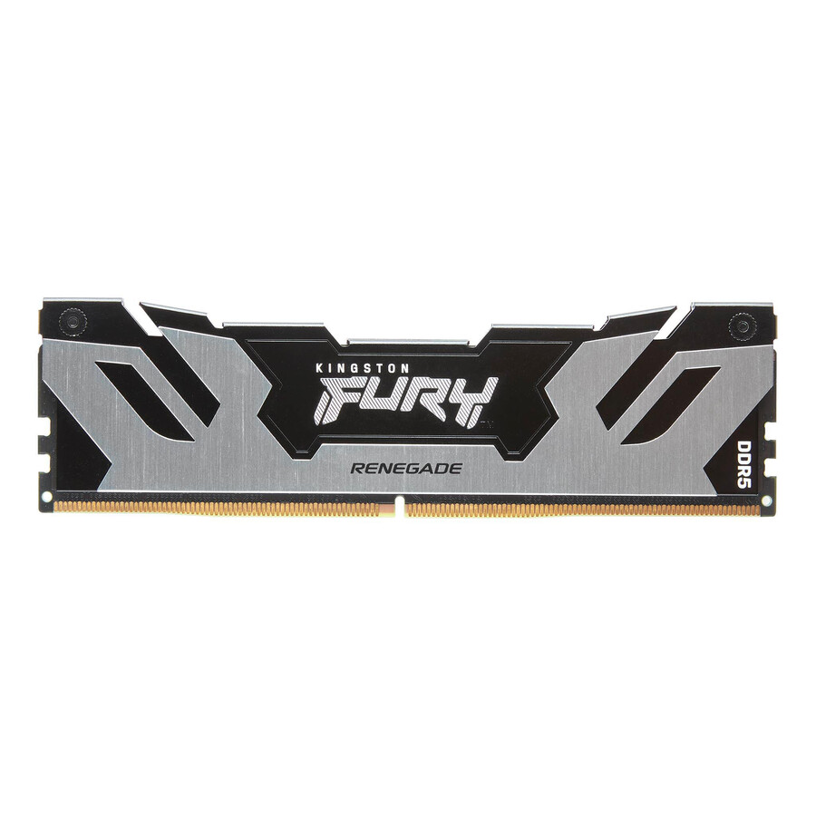 paměť kingston fury renegade ddr5 - typ modulu = udimm rychlost = 6400 mts celková kapacita sada = 16 gb sada = jeden modul hustota paměti dram = 16 gb barva bitů = černá
