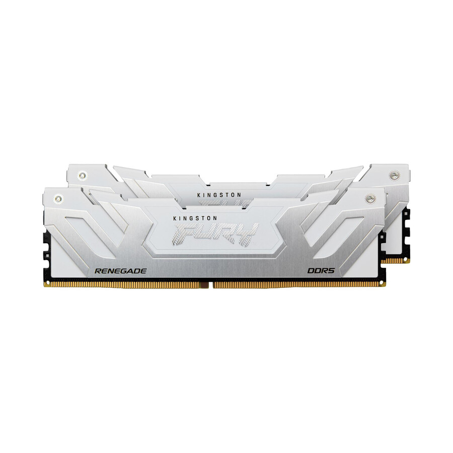 paměť kingston fury renegade ddr5 - typ modulu = udimm rychlost = 6400 mts celková kapacita sada = 16 gb sada = jeden modul hustota paměti dram = 16 gb barva bitů = černá