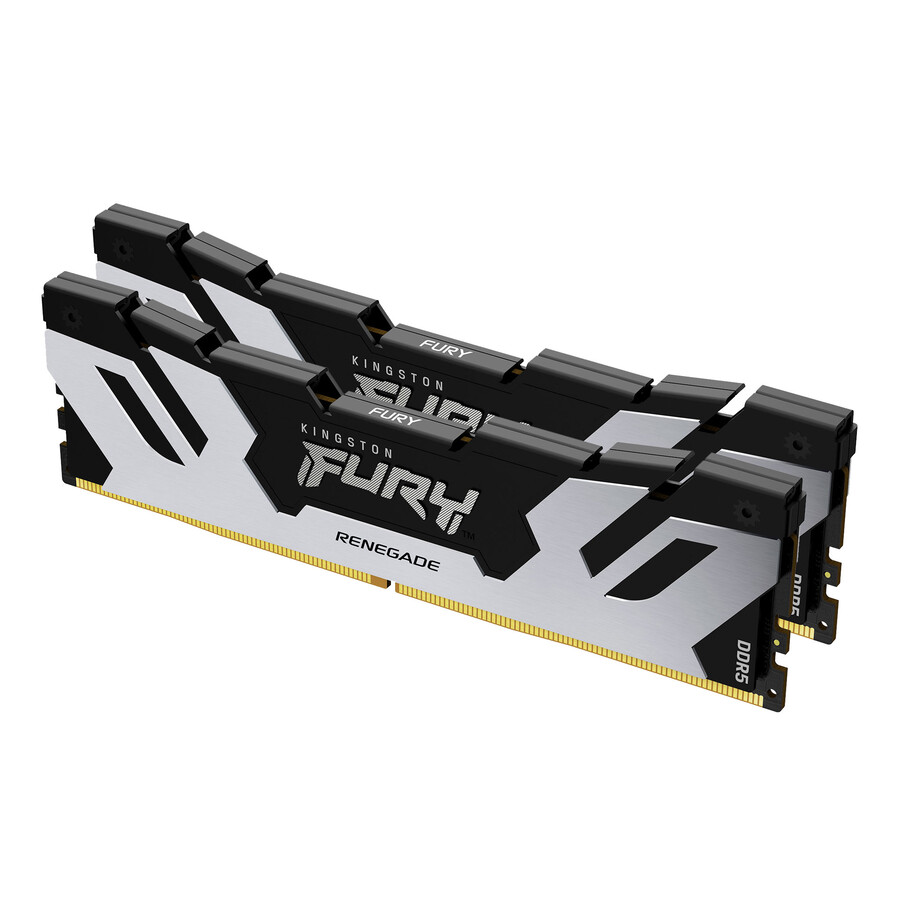 paměť kingston fury renegade ddr5 - typ modulu = udimm rychlost = 6400 mts celková kapacita sada = 16 gb sada = jeden modul hustota paměti dram = 16 gb barva bitů = černá