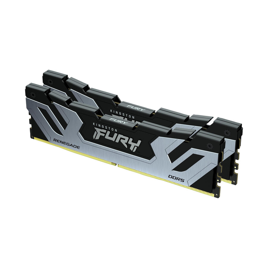 paměť kingston fury renegade ddr5 - typ modulu = udimm rychlost = 7200 mts celková kapacita sada = 16 gb sada = jeden modul hustota paměti dram = 16 gb barva bitů = černá
