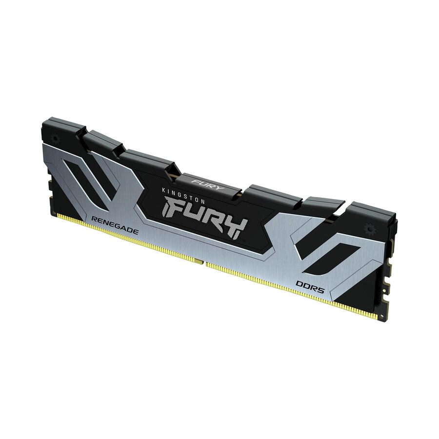 paměť kingston fury renegade ddr5 - typ modulu = udimm rychlost = 8000 mts celková kapacita sada = 24 gb sada = jeden modul hustota paměti dram = 24 gb barva bitů = černá