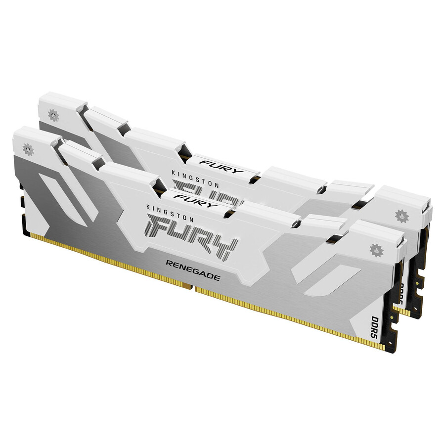 paměť kingston fury renegade ddr5 - typ modulu = udimm rychlost = 6400 mts celková kapacita sada = 32 gb sada = sada 2 ks hustota paměti dram = 16 gb barva bitů = černá