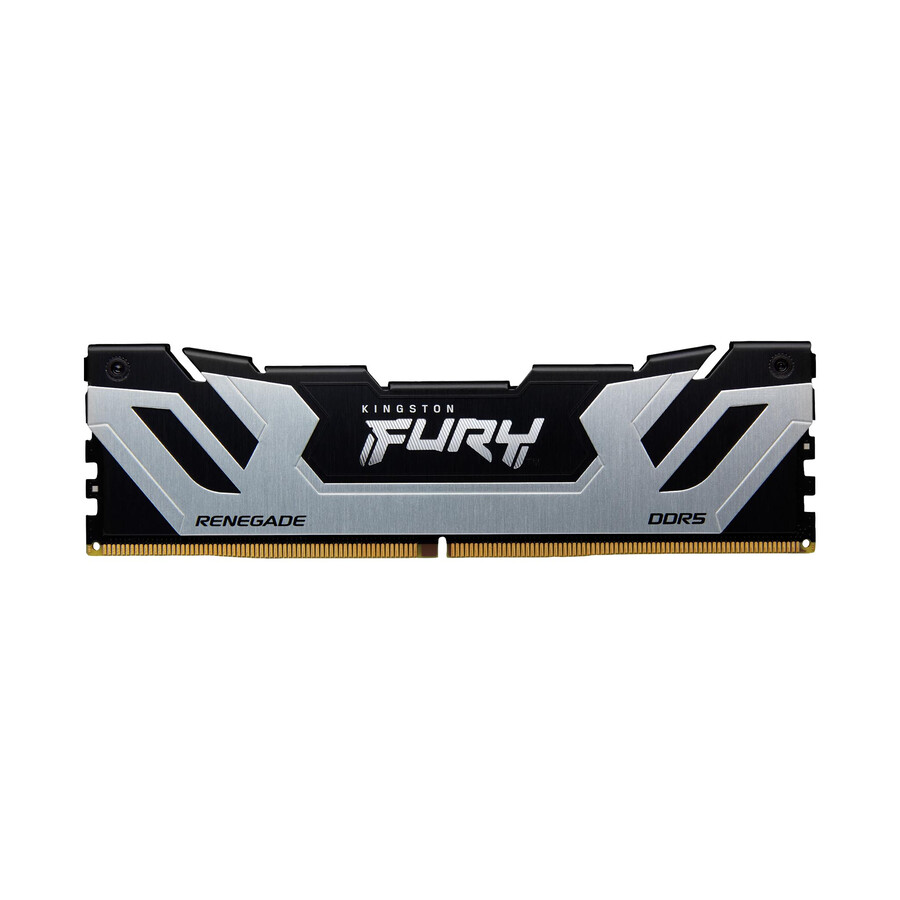 paměť kingston fury renegade ddr5 - typ modulu = cudimm rychlost = 8800 mts celková kapacita sada = 24 gb sada = jeden modul hustota paměti dram = 24 gb barva bitů = černá