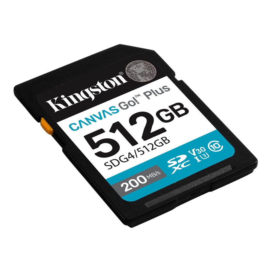paměťová karta sd canvas go plus – číslo dílu=sdg4512gb