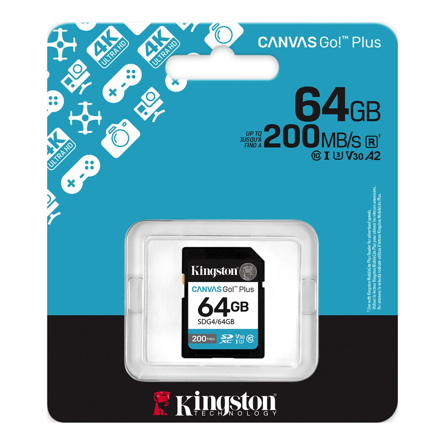 paměťová karta sd canvas go plus – číslo dílu=sdg41tb