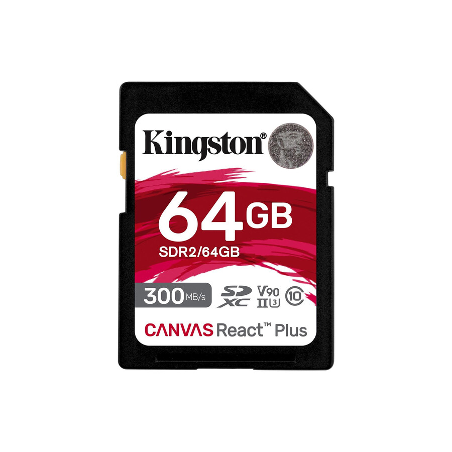 paměťová karta canvas react plus sd – kapacita = 64 gb