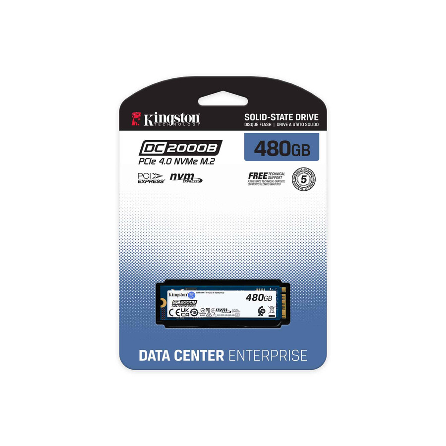 ssd disk dc2000b pcie 4.0 nvme m.2 - kapacita = 480 gb možnosti = chladič