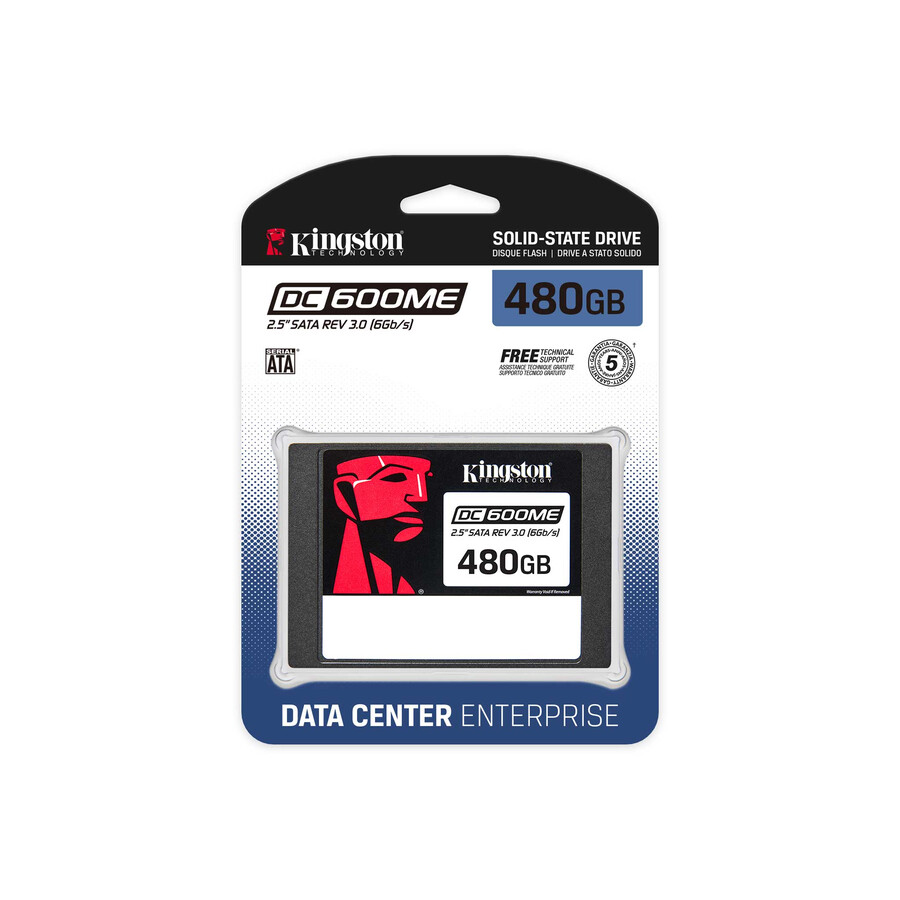 Řada dc600m 25 sata enterprise ssd – bezpečnostní funkce = žádné kapacita = 960 gb