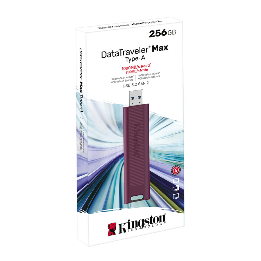 flash disk datatraveler max usb 3.2 gen 2 řady - kapacita=512 gb konektor=usb-a